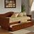 wood day bed with trundle