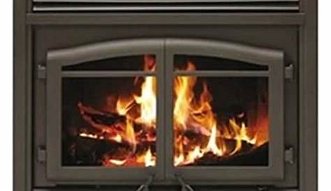 Wood Fireplace Blower Insert s s Osburn 2400 With Black Door