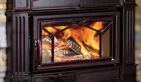 Wood Fireplace Stove Insert Regency HI500 Burning