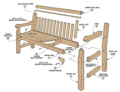 68 reference of outdoor garden bench plans Garden bench plans