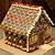 wood gingerbread house kit