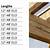 wood header size chart