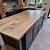 wood kitchen island oak