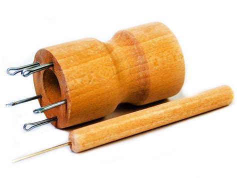 Handcrafted Adjustable Wood Loom Cradle with FREE Yarn