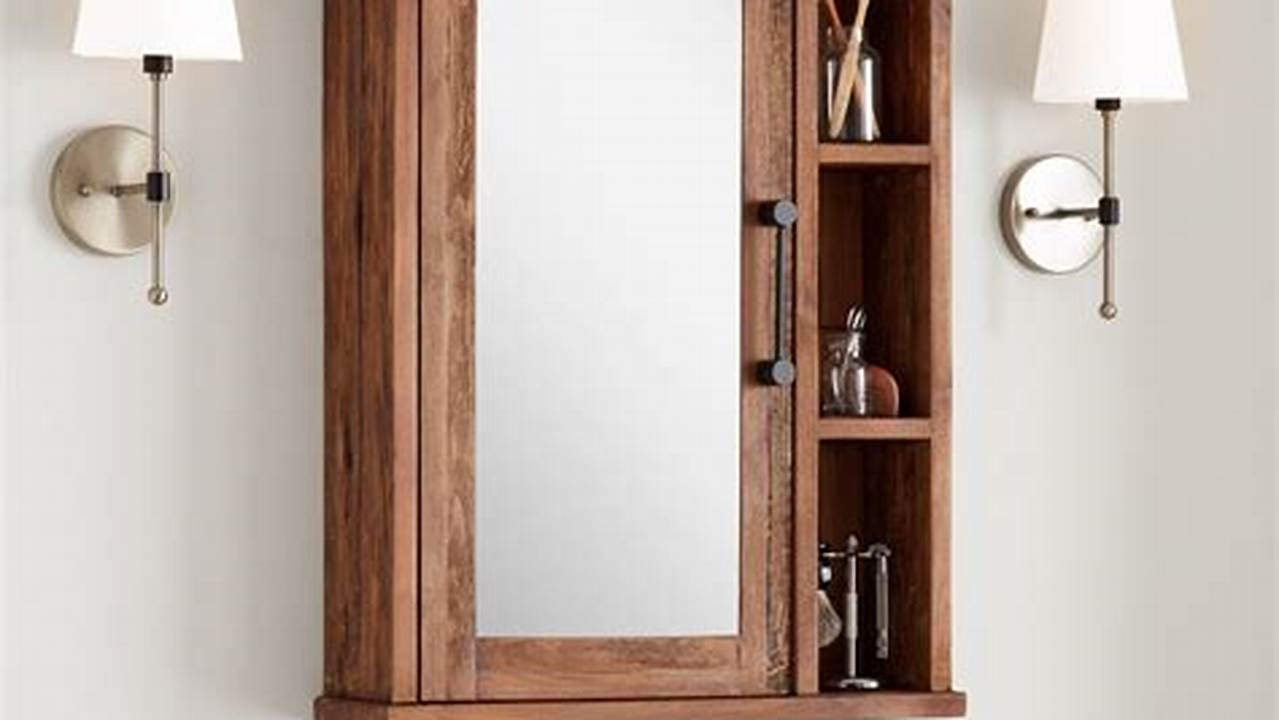 Unveil the Secrets of Wood Medicine Cabinets: Discoveries and Insights