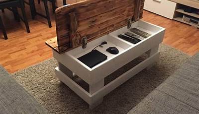 Wood Pellet Storage Ideas Coffee Tables