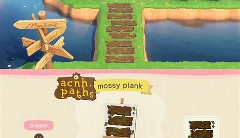 Wooden Path Design Animal Crossing New Horizons