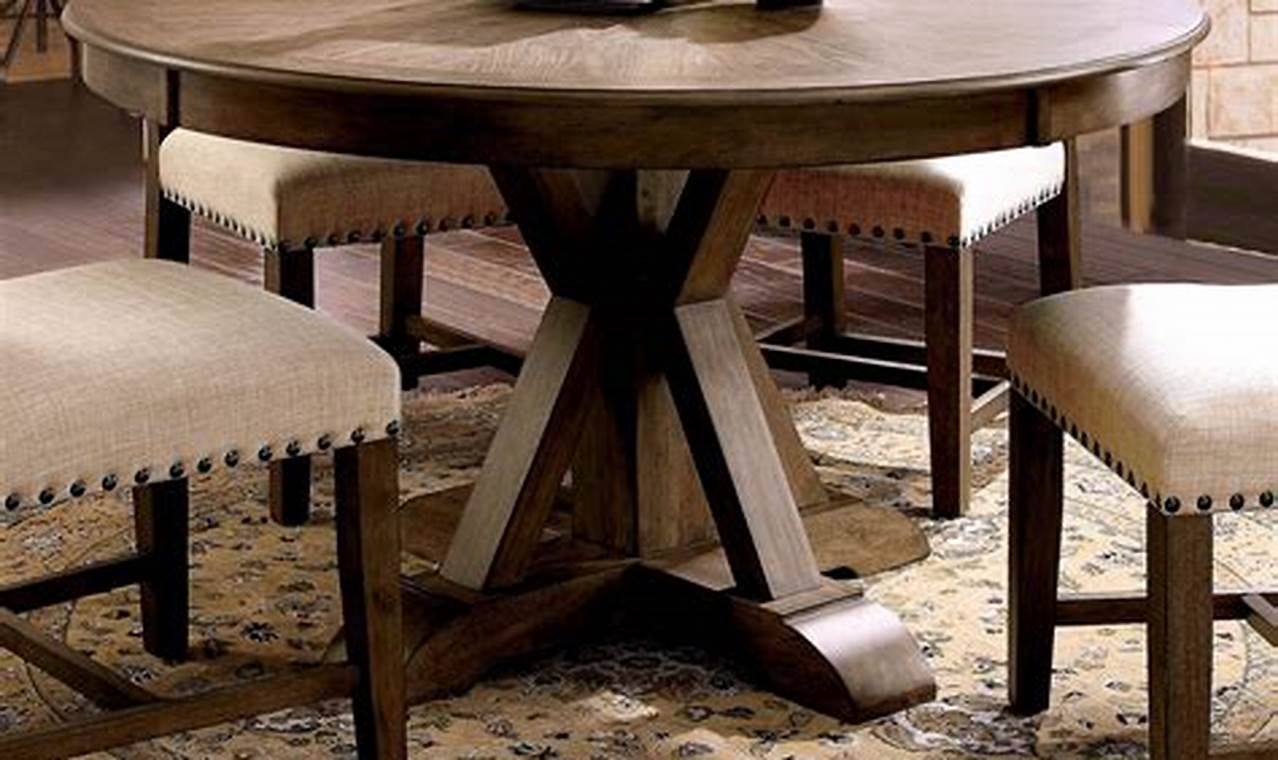 Selecting the Perfect 6-Person Round Wood Kitchen Table: A Comprehensive Guide