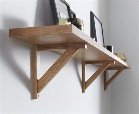 wood shelf support designs