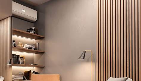 Wood Slat Wall Visualizer 7 s Defining Home Office Spaces — Home