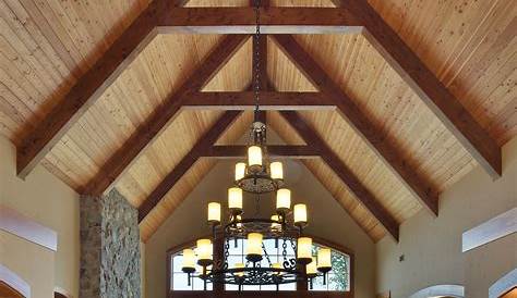 Wood Vaulted Ceiling Ideas 46 The Best Living Room Design