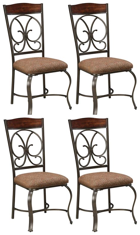 wood and wrought iron chairs