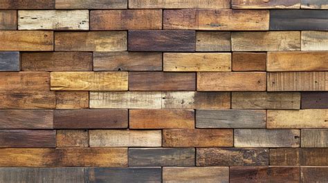 Wood Block Wall