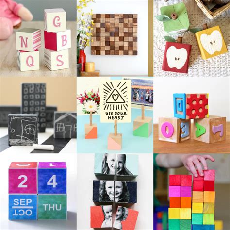 Wood Blocks Craft Projects