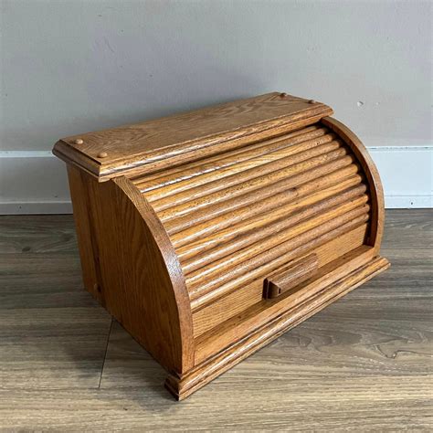 Wood Bread Box Canada