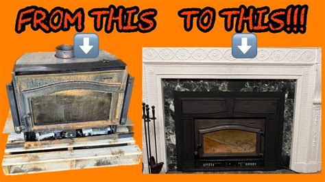 Wood Burning Fireplace Insert Diy