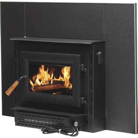 Wood Burning Fireplace Insert With Blower