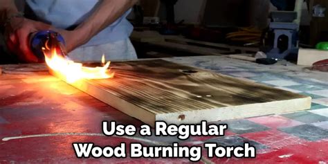 Wood Burning With Torch Paste