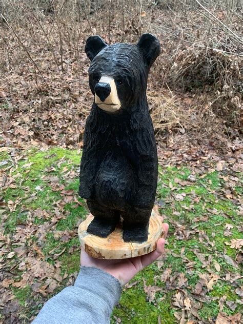 wood carved bears for sale near me