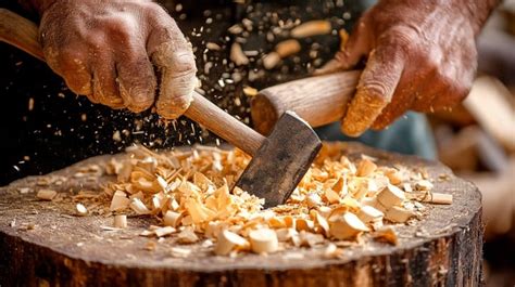 wood carving process