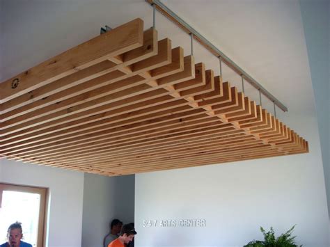 Wood Ceiling Trellis