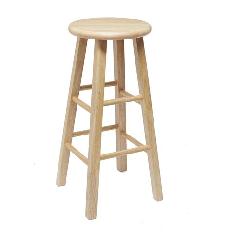 Wood Counter Stools Round