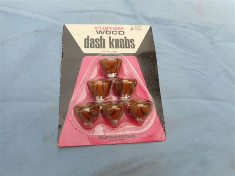 Wood Dash Knobs