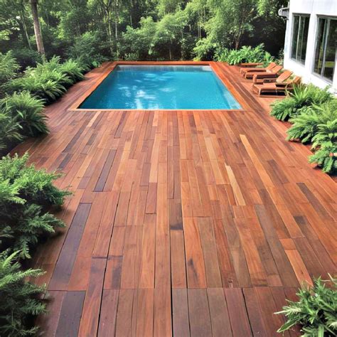 Wood Deck Pool Ideas
