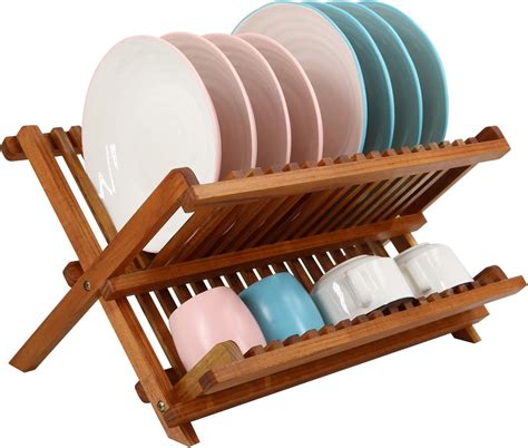 Wood Dish Rack Amazon