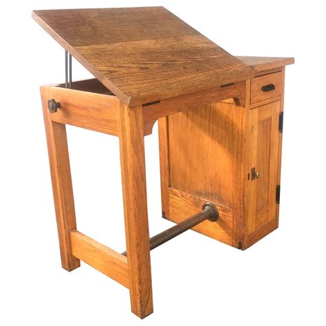 Wood Drafting Table Desk Top