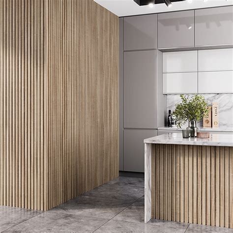 Wood Effect Kitchen Wall Panels