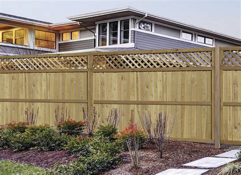 wood fencing menards