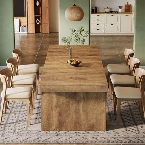 Wood Finish Dining Table