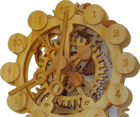 Wood Gear Clock Instructables