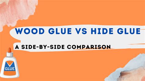 Wood Glue Differences