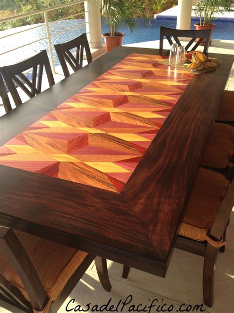 Wood Inlay Table