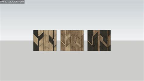 wood panel 3d warehouse