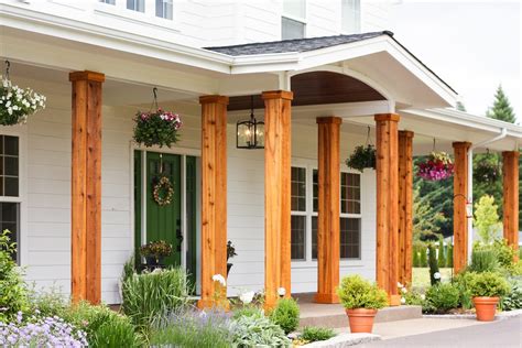 Wood Posts Home Design