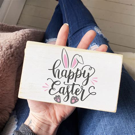 wood signs for easter