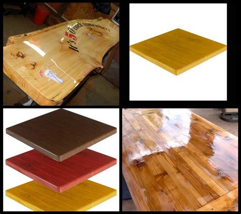 Wood Table Top Coating