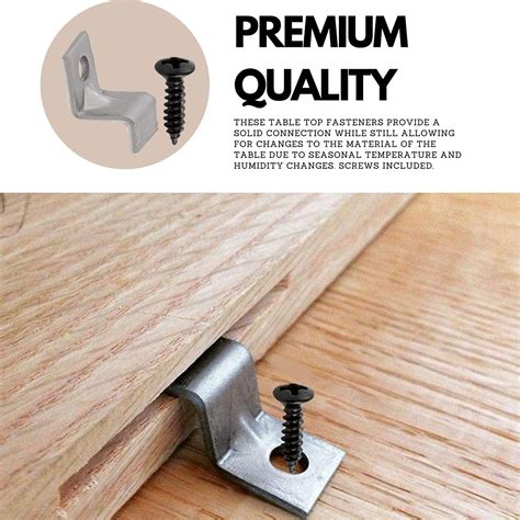 Wood Table Top Fasteners