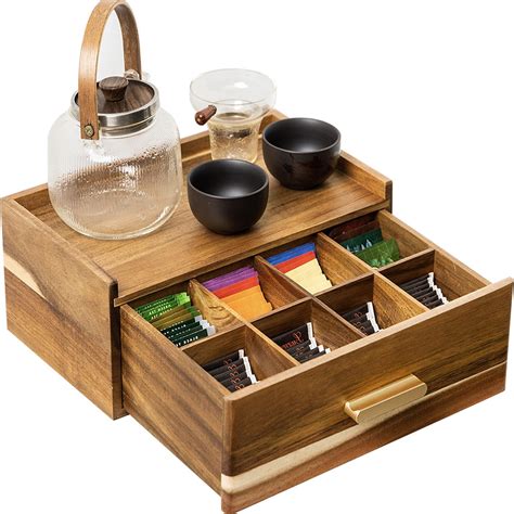 Wood Tea Caddy