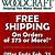 woodcraft shipping coupon