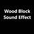 wooden blocks sound effect