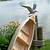 wooden boat for decoration