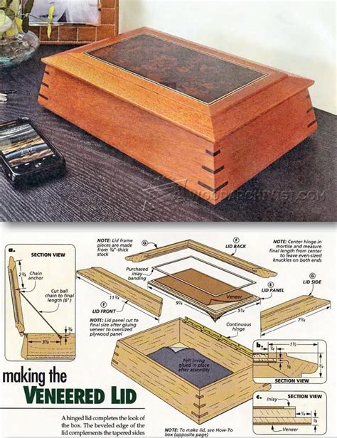 Woodwork How To Build A Wooden Box Plans PDF Plans