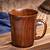 wooden handle coffee &amp; tea mugs
