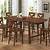wooden kitchen bar table