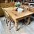 wooden kitchen table pine