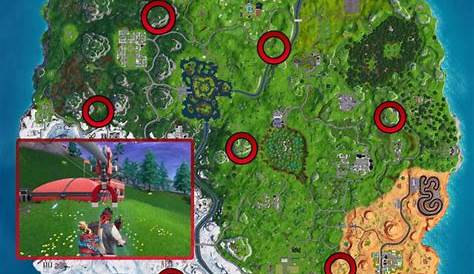 Wooden Pallets Locations Fortnite Map Week 4 Challenges , Search The